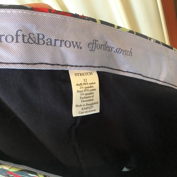 Croft & Barrow The Effortless Stretch Skort Women's Size 12 Above Knee Floral - Picture 5 of 5